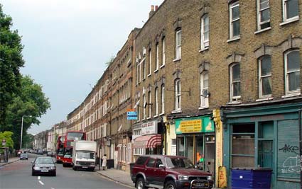 Coldharbour Lane/Moorlands Road, Brixton, London July 2003