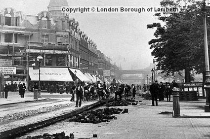 Effra Road, looking south, Brixton, London SW2 1904