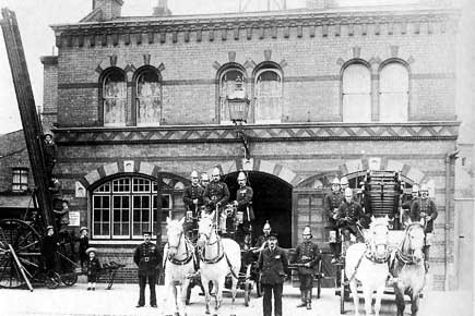 Brixton Old Fire Station, Ferndale Road, 1870s
