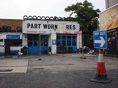 Part Worn Res, Coldharbour Lane, Brixton, Lambeth, London, England SW9