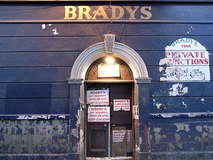 Bradys, Brixton, Lambeth London, March 2007