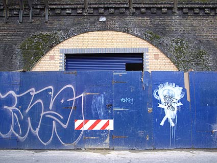 Graffiti, Brixton Station Road, London, February 2007