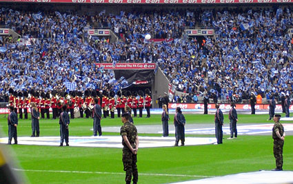 FA Cup Final 2008, Portsmouth 1 Cardiff City 0, Wembley, 17th May 2008