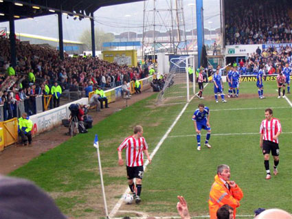 Cardiff 0 Sunderland 1, Championship, March 31st 2007