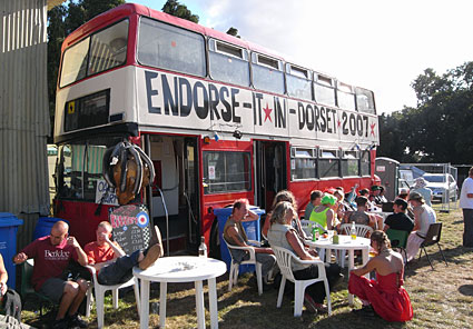 The Endorse it in Dorset Festival 2007, Oakley Farm, Six Penny Handley, Dorset, England