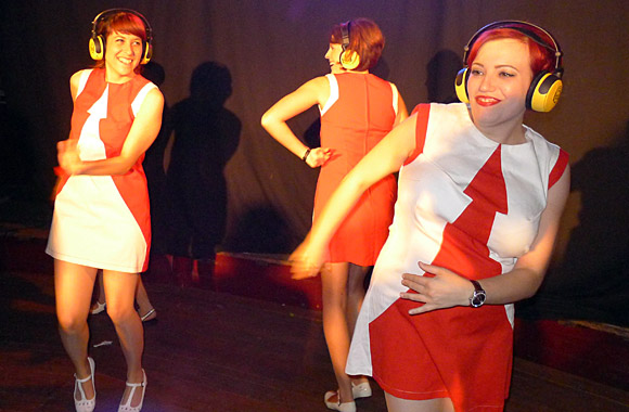 The Greenwich Comedy Festival with the Actionettes, Old Royal Naval College, Cutty Sark  Gardens, Greenwich, London SE10, 10th September 2010