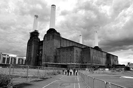 Battersea Power Station, London, photos and feature, July 2008