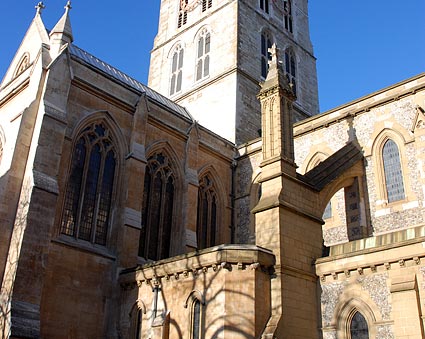 Southwark Cathedral, London, January, 2007