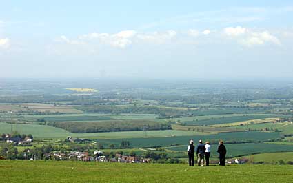 View from Devil's Dyke, South Downs, East Sussex