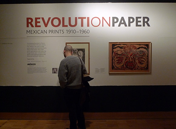 Revolution Paper, Mexican Prints 1910-1950 including Diego Rivera, British Museum, Bloomsbury, London, March 2010