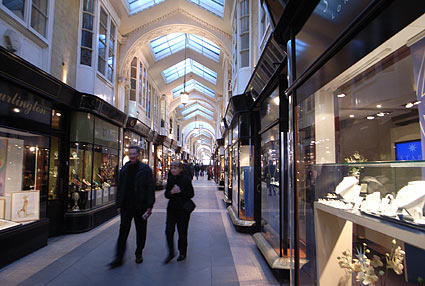 The Burlington Arcade, Piccadilly, Mayfair, London