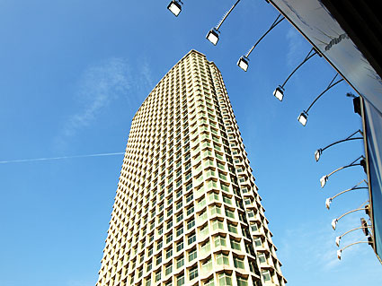 Centre Point tower block, New Oxford Street, London, England
