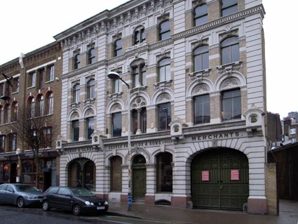 Farmiloe building on 34-36, St John Street, Smithfield, London