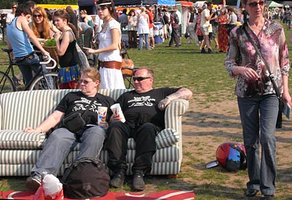 Camden Green Fair and Bikefest 2007, Regent's Park, London, Sunday 3rd June, 2007