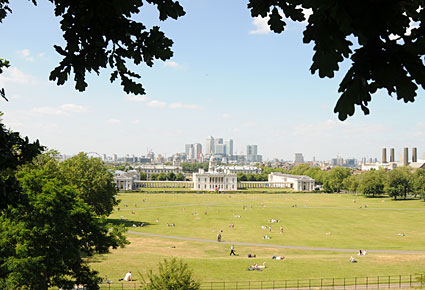 Photos of Greenwich Park and Royal Observatory, south east London, 2008