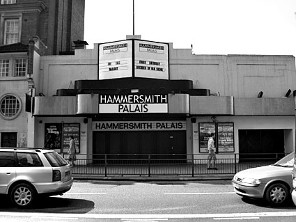 Hammersmith Palais music venue, 242 Shepherds Bush Road London W6 7NL, Hammersmith, London