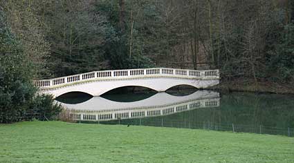 False Bridge, Hampstead Heath, north London, England