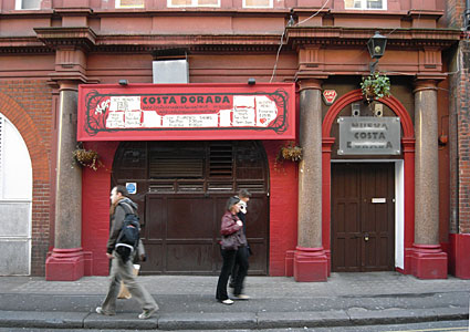 Hanway Street, Soho, London, February 2008