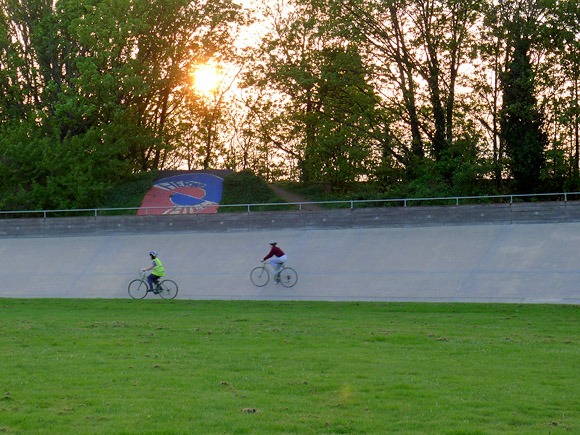 Herne Hill Velodrome Cycling Film Night, 17th April, 2011, south London
