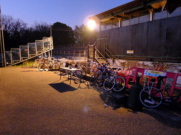 Herne Hill Velodrome Cycling Film Night, 17th April, 2011, south London