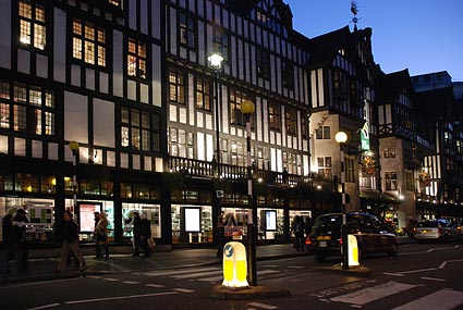 Libertys department store, Great Malborough Street, London, January, 2007