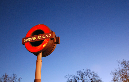Green Park tube, London, January, 2007