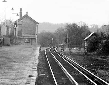 Ongar signal box, Epping to Ongar railway line, Essex