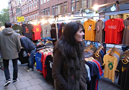Earlham Street market, Covent Garden, London