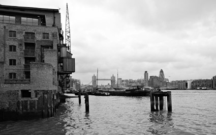 A walk through Bermondsey and Rotherhithe, south east London, February 2006