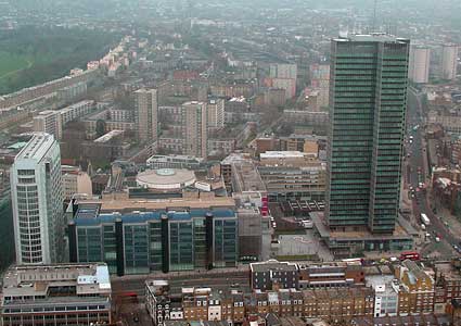 Euston Tower seen from the top of the BT Tower