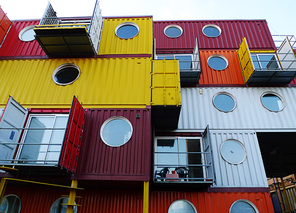 Photos of Container City, Trinity Buoy Wharf, Orchard Place, London Docklands, E14, February 2010