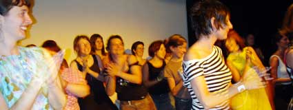 Actionettes Dance Workshop, Cube Microplex, Bristol Ladyfest, Dove Street South (Off Kings Square) Bristol BS2 2003