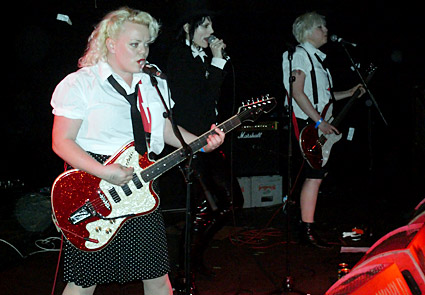Ladyfest at Camden Underworld with the Actionettes, Peggy Sue and the Pirates, Betty and the Werewolves and The Priscillas