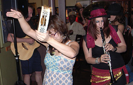 Offline at the Prince Albert with The Trans-Siberian March Band and the Patio Set, Coldharbour Lane, Brixton, London Saturday, 21st June 2008