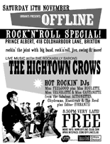 ROCK'N'ROLL SPECIAL, Offline at the Albert flyer,Sat 17th Nov 2007