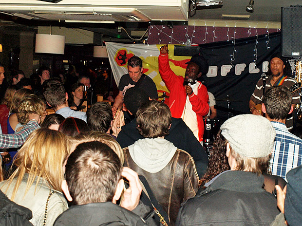 Fri 27th April 2012: The Majestic live at the Brixton Offline Club, Prince Albert, 418 Coldharbour Lane, Brixton, London SW9