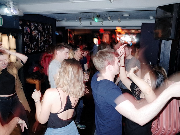 DJ night on Friday 27th May 2016 at Offline Club at the Upstairs at Market House, 443 Coldharbour Lane, Brixton, London SW9, with DJs playing ska, electro, indie, punk, rock'n'roll, big band, rockabilly and skiffle