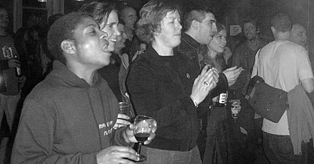 Crowd, Offline 10  at the Dogstar, Brixton, Thursday 11th November 2004.