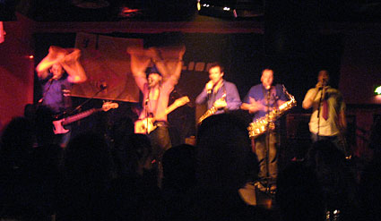 Danny Fontaine and the Horns of Fury, OFFLINE, Brixton JAMM, Brixton Road, Thursday 26th April 2007, urban75 club night, London