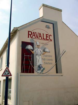 Ravalec delicatessen, Benodet, Bretagne (Brittany) France