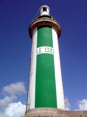 Le Coq lighthouse Benodet, Bretagne (Brittany) France