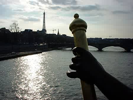 River Seine and Eiffel Tower, Paris, France