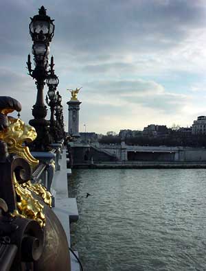 Bridge over the Seine, Paris, France
