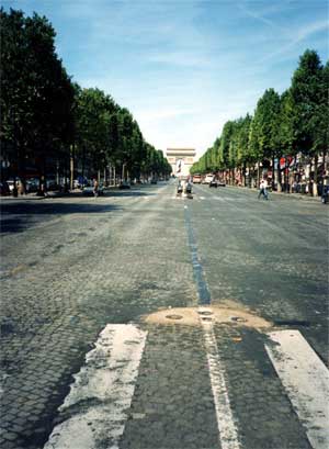 Arc de Triomphe, Champs Elysés