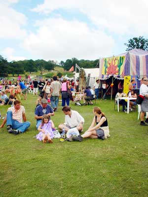 Stalls and Art Trail, Big Chill festival, Eastnor Castle
