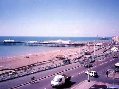 Looking over the Palace Pier, Summer 1995