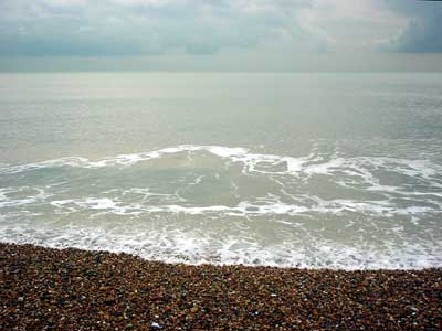 Beach and sea, Brighton