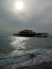 Brighton West Pier in Autumn