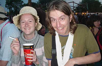 Photos from Glastonbury Festival, June 2005