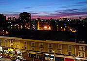 Brixton night scene, shot with Sony digital camera
